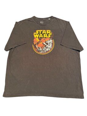 Star Wars Men's Rise of Skywalker Retro Knights of Kylo Ren Graphic T Black 4Xl